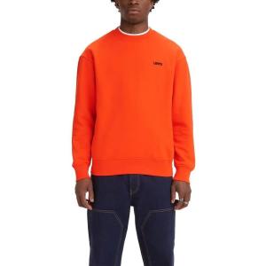 Levi’s Men’s Seasonal Sweatshirt(Tangerine Tango)