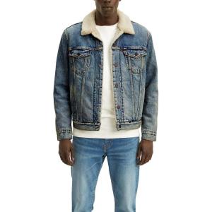 Levi’s Men’s Sherpa Trucker Jacket(Mustard)