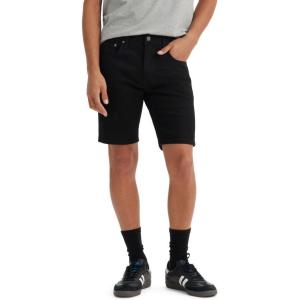 Levi’s Men’s Slim Cut Off Jean Shorts(Steel Black Short)