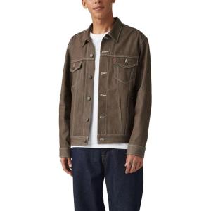 Levi’s Men’s Trucker(Dark Brown Rigid Trucker)