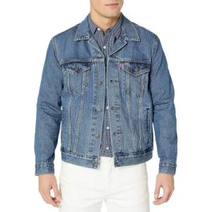 Levi’s Men’s Trucker((New) Medium Stonewash)