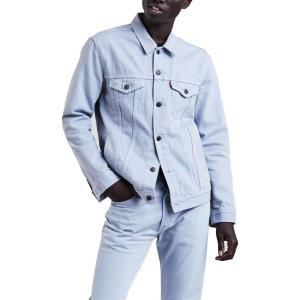 Levi’s Men’s Trucker(Sky Blue – Garment Dye)