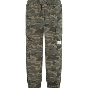 Levi’s Unisex-Kids Cargo Jogger Pants(Olivine Camo)