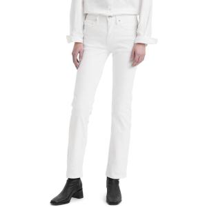 Levi’s Women’s 314 Shaping Straight Jeans (Also Available in Plus)((New) Soft Clean White)