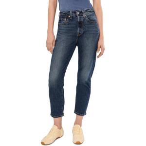 Levi’s Women’s 501 Crop Jeans((New) Believe Not (Shrink-to-fit – Stretch))