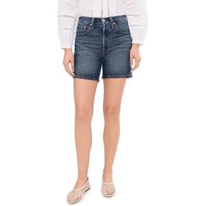 Levi’s Womens 501® Mid-Thigh Shorts((New) Believe Not (Shrink-to-fit – Stretch))