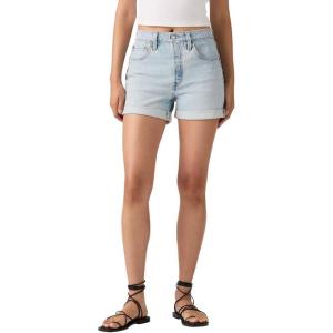 Levi’s Womens 501® Mid-Thigh Shorts((New) Chameleon Copy (Shrink-to-fit – Stretch))