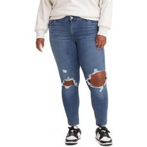 Levi’s Women’s 711 Skinny Jeans (Also Available in Plus)(Lapis Decibel – Medium Indigo)
