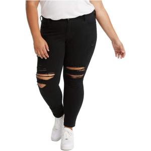 Levi’s Women’s 711 Skinny Jeans (Also Available in Plus)(So Extra – Black)