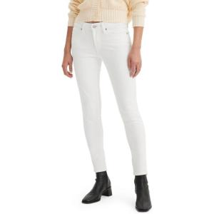 Levi’s Women’s 711 Skinny Jeans (Also Available in Plus)(Soft Clean White)