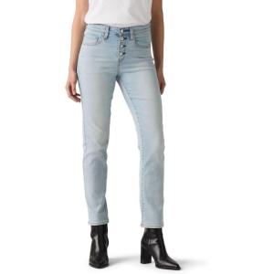 Levi’s Womens 724 Exp Rhinestone B Fly(Bright and Right (Stretch))
