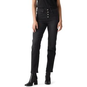Levi’s Womens 724 Exp Rhinestone B Fly(Nostaligic Night (Stretch))