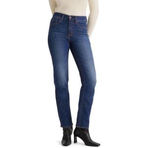 Levi’s Womens 724 High Rise Straight Jeans(Chelsea Carbon Glow)