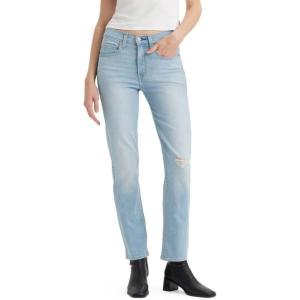 Levi’s Womens 724 High Rise Straight Jeans(Cut It Close)