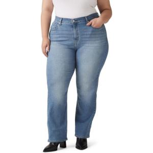 Levi’s Womens 724 High Rise Straight Jeans(Eternal Indigo Mid)