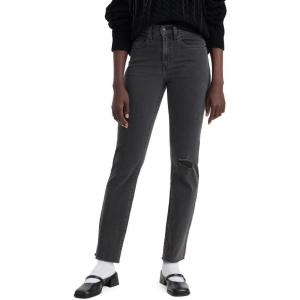 Levi’s Womens 724 High Rise Straight Jeans((New) Control the Damage)