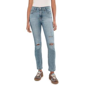 Levi’s Womens 724 High Rise Straight Jeans((New) Know the Difference (Stretch))