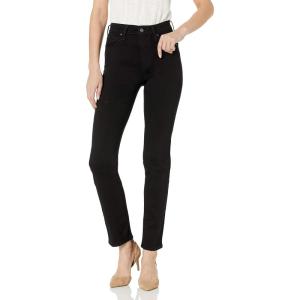 Levi’s Womens 724 High Rise Straight Jeans(Soft Black)
