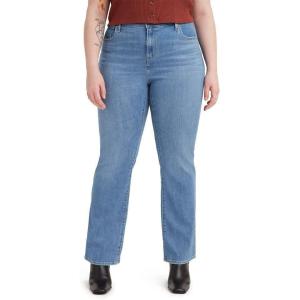Levi’s Women’s 725 High Rise Bootcut Jeans (Also Available in Plus)(Indigo Worn in)