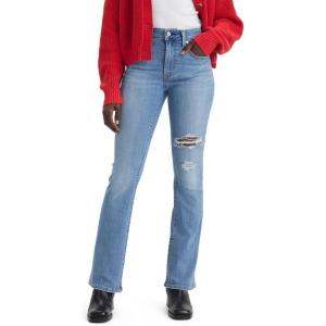 Levi’s Women’s 725 High Rise Bootcut Jeans (Also Available in Plus)((New) Blue)