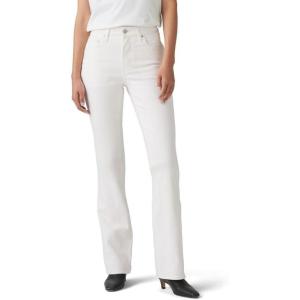 Levi’s Women’s 725 High Rise Bootcut Jeans (Also Available in Plus)(Soft Clean White)