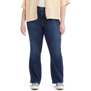 Levi’s Women’s 726 High Rise Flare Jeans (Also Available in Plus)(Dark Indigo Worn in)