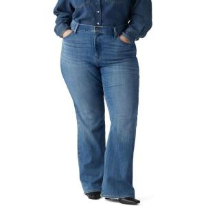 Levi’s Women’s 726 High Rise Flare Jeans (Also Available in Plus)(Medium Indigo Worn in)