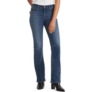 Levi’s Women’s Classic Bootcut Jeans(Lapis Wave Embroidery)