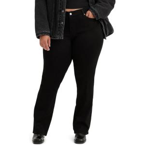 Levi’s Women’s Classic Bootcut Jeans(Soft Black 2)