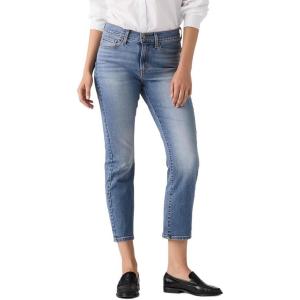 Levi’s Women’s Classic Straight Ankle Jeans((New) Eternal Indigo Mid (Stretch))