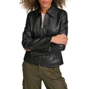 Levi’s Womens Laydown Collar Racer Jacket(Black)