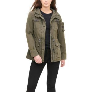 Levi’s Women’s Lightweight Cotton Military Jacket (Standard & Plus Sizes)(Army Green)