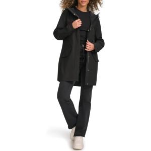 Levi’s Women’s Lightweight Tech Fishtail Parka(Black)