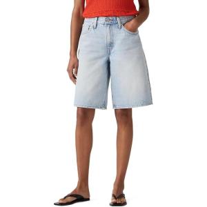 Levi’s Women’s Middy Jort((New) Abraided Art (Non-stretch))