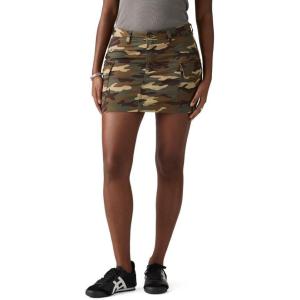 Levi’s Women’s Mini Cargo(Grape Leaf Emily Camo (Twill))
