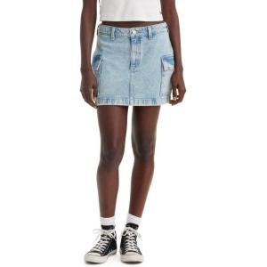Levi’s Women’s Mini Cargo(Look at Blue)