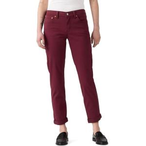 Levi’s Women’s New Boyfriend Jeans(Merlot (Twill))
