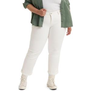 Levi’s Women’s New Boyfriend Jeans((New) Simply White)