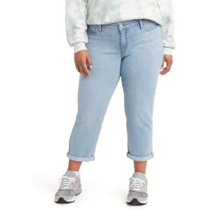 Levi’s Women’s New Boyfriend Jeans(Slate Era – Light Indigo)