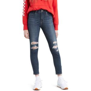 Levi’s Women’s Plus Size 721 High Rise Skinny Jeans(Carbon Waters)