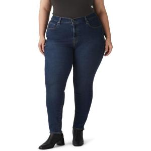 Levi’s Women’s Plus Size 721 High Rise Skinny Jeans(Eternal Indigo Dark Tint)
