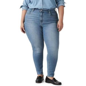 Levi’s Women’s Plus Size 721 High Rise Skinny Jeans(Eternal Indigo Mid)