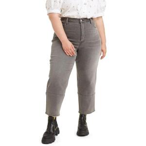 Levi’s Women’s Ribcage Straight Ankle Jeans(Cosmic Chatter)