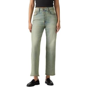 Levi’s Women’s Ribcage Straight Ankle Jeans((New) Miners Business (Stretch))