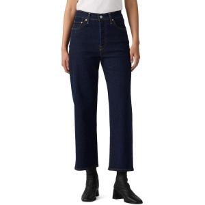 Levi’s Women’s Ribcage Straight Ankle Jeans((New) Whoa What (Stretch))