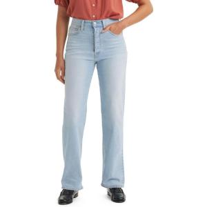 Levi’s Women’s Ribcage Straight Full Length Jeans(All Alone (Stretch))