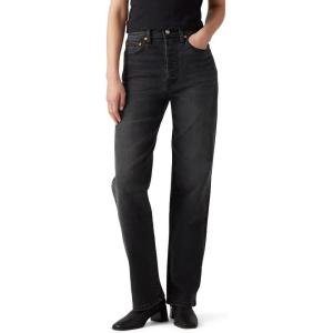 Levi’s Women’s Ribcage Straight Full Length Jeans(Say No Go (Stretch))