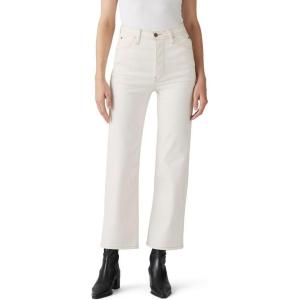 Levi’s Women’s Riveted Ribcage Straight Ankle Jeans(Egret)