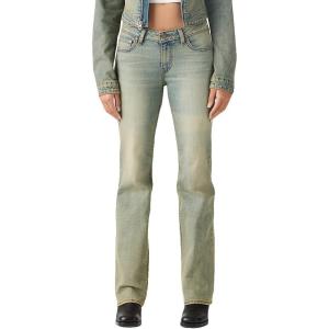 Levi’s Womens Superlow Boot Jeans((New) Miners Business (Stretch))