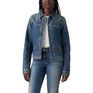 Levi’s womens Original Trucker Bling(Show on the Road (Non Stretch))